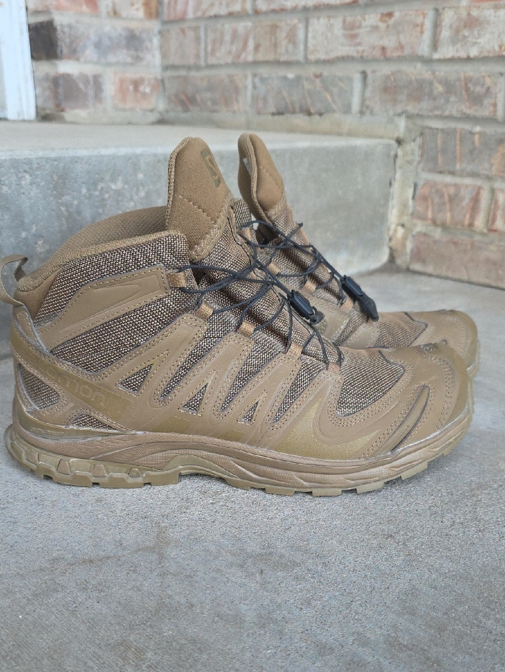 Salomon XA FORCES  Mid-Top Tactical Boots Coyote Brown